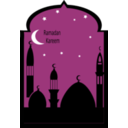download Ramadan Kareem clipart image with 90 hue color