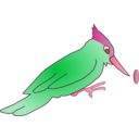 download Woodpecker clipart image with 315 hue color