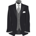 download Wedding Suit clipart image with 0 hue color