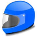 download Racing Helmet clipart image with 180 hue color