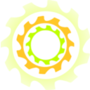 download Gear Wheels clipart image with 45 hue color