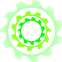 download Gear Wheels clipart image with 90 hue color