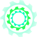 download Gear Wheels clipart image with 135 hue color