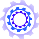 download Gear Wheels clipart image with 225 hue color
