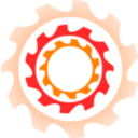 download Gear Wheels clipart image with 0 hue color