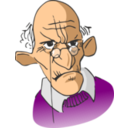 download Old Man clipart image with 0 hue color