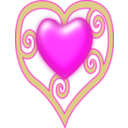 download Princess Crown Heart clipart image with 0 hue color