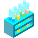 download Test Tubes clipart image with 0 hue color