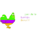 download Gallina clipart image with 45 hue color