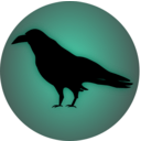 download Raven Icon clipart image with 315 hue color