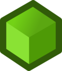 Icon Cube Green