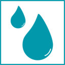 download Eco Green Drop Of Water Icon clipart image with 90 hue color