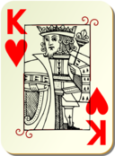 Guyenne Deck King Of Hearts