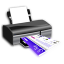 download Openclipart On Printer clipart image with 225 hue color