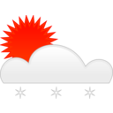 download Sun Snow clipart image with 315 hue color