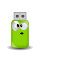 download Usb clipart image with 225 hue color