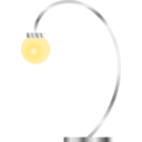 download Modern Lamp Lampara Moderna clipart image with 0 hue color