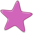 download Star clipart image with 90 hue color