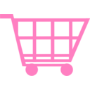download Blue Shopping Trolley clipart image with 90 hue color