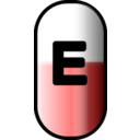 White Red E Pill