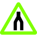download Roadsign End Daul clipart image with 90 hue color