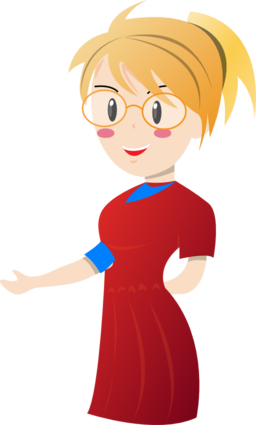Blonde Red Dress Clipart I2clipart Royalty Free Public Domain Clipart