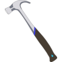 download Hammer 4 clipart image with 180 hue color