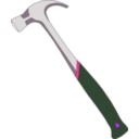 download Hammer 4 clipart image with 270 hue color