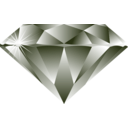 download Diamond clipart image with 180 hue color
