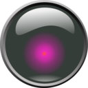 download Hal 9000 Lens clipart image with 315 hue color