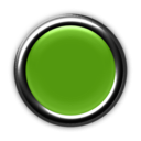 download Red Button With Internal Light Turned Off clipart image with 90 hue color