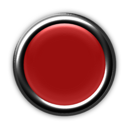 Red Button With Internal Light Turned Off