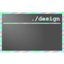 download Dot Slash Design clipart image with 90 hue color