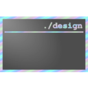 download Dot Slash Design clipart image with 135 hue color