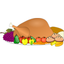 download Thanksgiving Spread 01 clipart image with 0 hue color