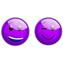 download Smiley 3 clipart image with 225 hue color