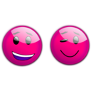 download Smiley 3 clipart image with 270 hue color