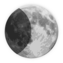 Weather Icon Half Moon