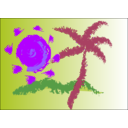 download Hawaii Icon clipart image with 225 hue color