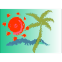 download Hawaii Icon clipart image with 315 hue color