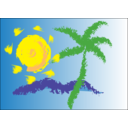download Hawaii Icon clipart image with 0 hue color