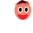 download Red Hair Panic Boy clipart image with 0 hue color