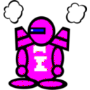 download Coolbot clipart image with 180 hue color