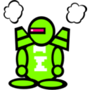 download Coolbot clipart image with 270 hue color