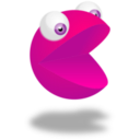 download Pacman 3d clipart image with 270 hue color