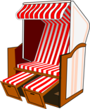 Red Beach Chair