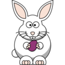 download Cartoon Bunny clipart image with 45 hue color