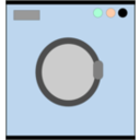 download Washing Machine clipart image with 0 hue color