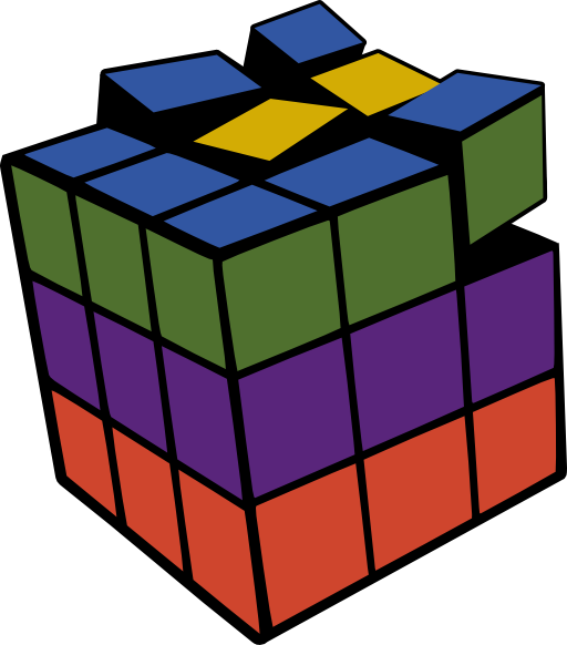 Rubik 3d Colored
