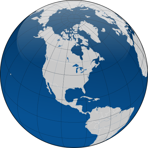 Globe With Borders